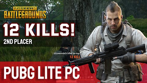 12 Kills! PUBG Lite PC - Let's Play Episode 3