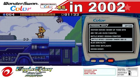 WonderSwan Color games in 2002