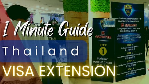 How to EXTEND tourist visa in Thailand