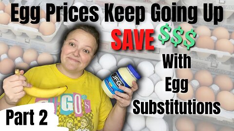 Testing 4 Egg Substitutions That Are CHEAP || Save Money By Using THESE || Part 2