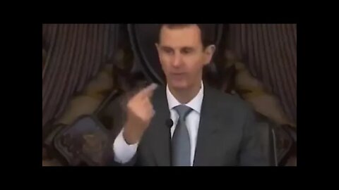 The president of Syria says western governments hate those who have a different opinion than them