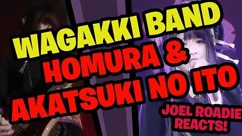 Wagakki Band - 焔 (Homura) + 暁ノ糸 (Akatsuki no Ito) / 2015 Hibiya Yagai Ongakudo - Roadie Reacts