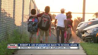 Robert E. Lee students go back to school again