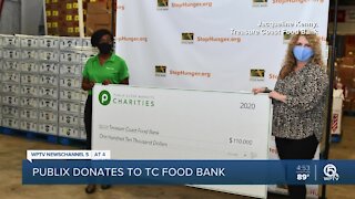 Treasure Coast Food Bank receives $110K donation from Publix