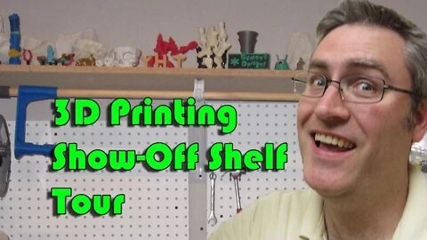 3D Print Show Off Shelf Tour
