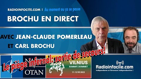 Jean-Claude Pomerleau, Le piège infernal: sortie de secours! | Brochu en Direct