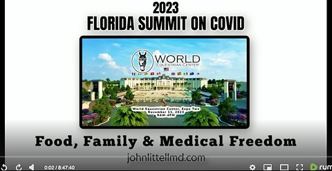 Fl Summit 2023 on Covid, Food, Family & Medical Freedom-Dr. Mallone