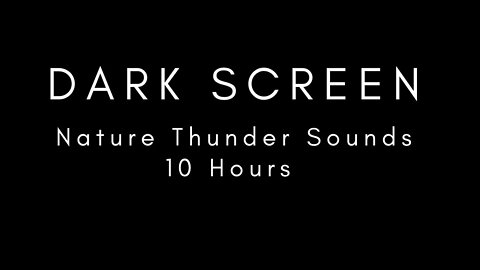 Amazing THUNDER & RAIN | Rainstorm Sounds For Relaxing, Focus or Sleep | White Noise 10 Hours