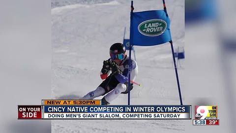 Cincinnati native competes in Winter Olympics