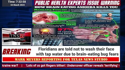 DEVELOPING: Floridians are told not to wash their face with tap water due to BRAIN-EATING bug fears