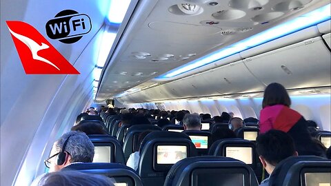 QANTAS B737 ECONOMY Class: QF766 Adelaide to Sydney (FREE WiFi!!)