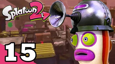 Splatoon 2 Hero Mode 1000% Walkthrough Part 15 - Sector 4 All Weapons [NSW][Commentary By X99]