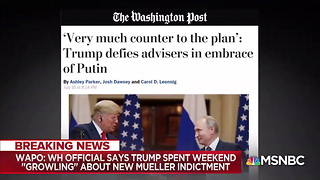 Msnbc Compares Trumps Meeting With Putin To The 2,403 Americans Who Died At Pearl Harbor