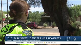 Tucson Park Safety Officers help homeless get housing through COVID-19