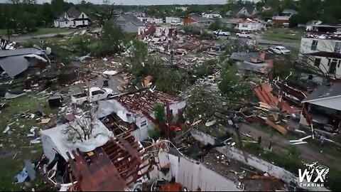 SULPHUR TOWN OKLAHOMA🏘️🌪️ 🏠HIT HARD WITH SEVERE DEADLY TORNADOES🌪️🏘️💫