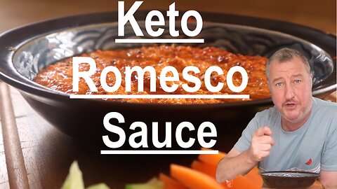 Keto Romesco Sauce: A super healthy Spanish sauce