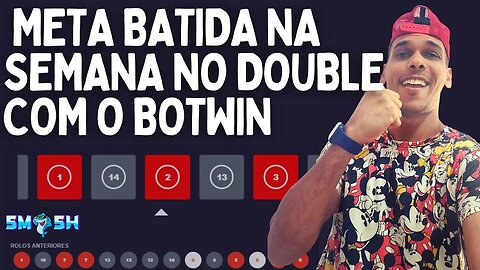 🙏 Meta batida no double graças a inteligência do botwin