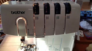 Oiling my Brother DZ1234 Serger BEFORE First Use