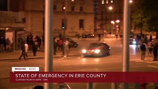 State of Emergency in Erie County, curfew set