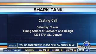 Young entrepreneur got deal on Shark Tank