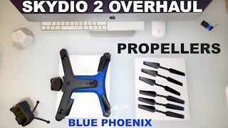 Skydio 2: Blue Phoenix! - How to Correctly Install Propellers - Drone Overhaul (4K)