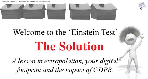 The Einstein Puzzle Rebooted - The Solution