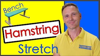 Hamstring Stretch using a Bench