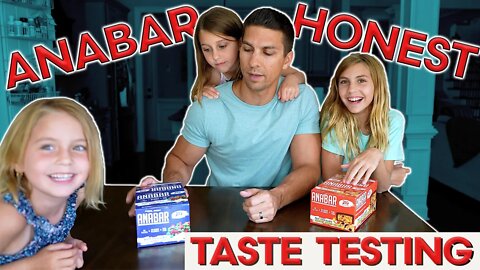 ANABAR Protein Bar NEW Flavors HONEST KIDS Review – Very Berry Crunch & Monster Cookie Crunch