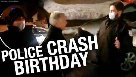 Quebec cops crash kids birthday party, fine the family $1,550 each