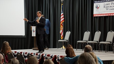 Tom Glass Intro at Lost Pines Republican Women Candidate Event