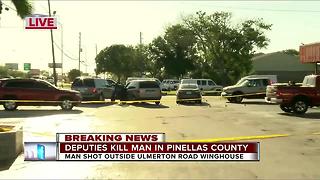 Deputies kill man in Pinellas Co.