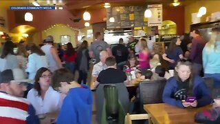 Dozens of people pack into Castle Rock restaurant in face of public health order