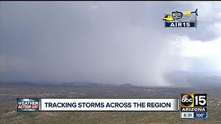 Storm moving into Lake Pleasant forces boat-goers home