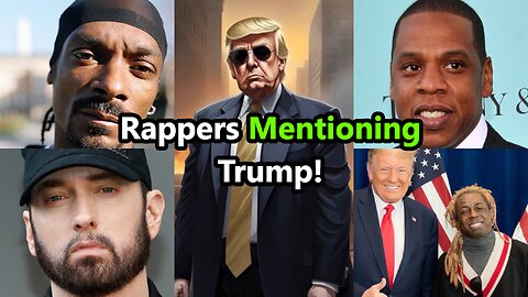 Rappers Mentioning Trump Compilation (Snoop Dogg, Eminem, Jay-Z, Lil Wayne, Ice Cube, T.I., Ye)