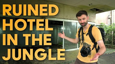 Exploring a Ruined Hotel on a Tropical Island