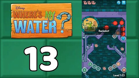 Where's My Water? Swampy - Streched Thin Level 13 | 3 stars walkthrough