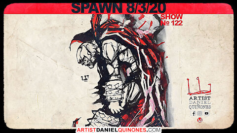 Drawing Spawn without picking up pen | Art, comic-book inspiration | Aug 3, 2020