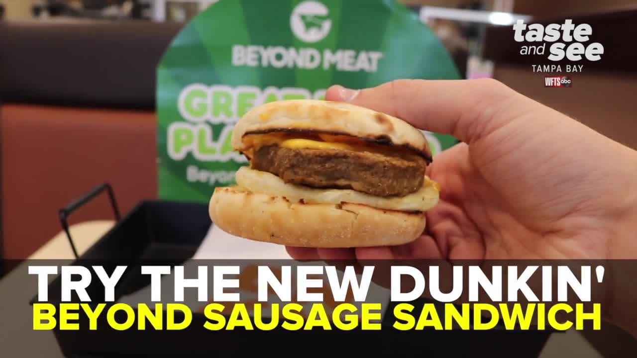 Try the Dunkin' beyond sausage sandwich | Taste and See Tampa Bay