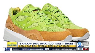 Avocado toast shoes selling for $130
