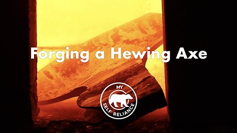Forging a Hewing Broad Axe with Shawn James and Toronto Blacksmith's Paul Krzyszkowski