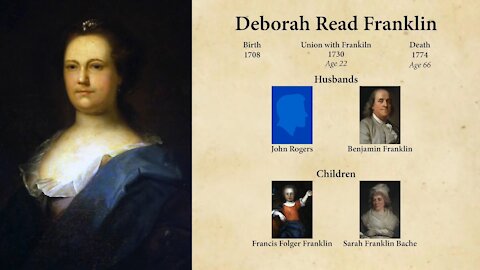 The Founding Mothers - Deborah Franklin