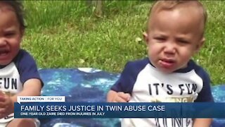 'Justice means charging the monster that did these crimes,' says family of abused twins
