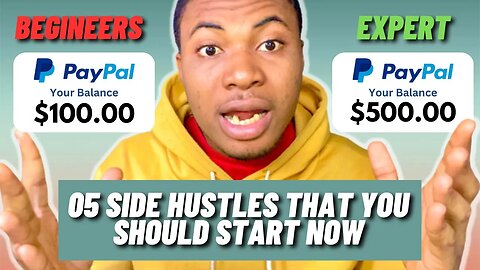 05 Side Hustles That Will Pay You DAILY Within 24 Hours 2023 (Make Money For Free)