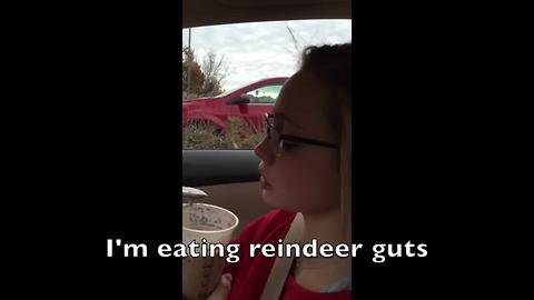 Girl Has Christmas Meltdown After Wisdom Teeth Removal