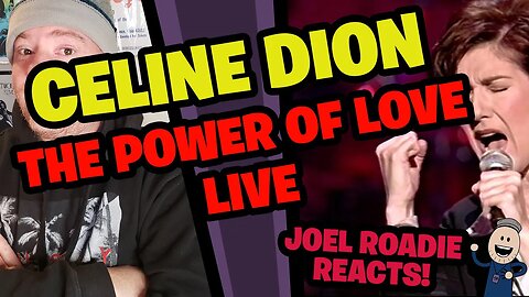 Celine Dion - The Power of Love (Live) - Roadie Reacts