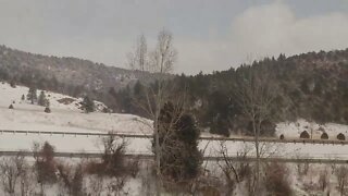 Amtrak Southwest Chief near Trinidad, CO