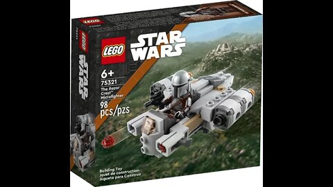 Unboxing Lego The Razor Crest Microfighter 75321 and Speed Build