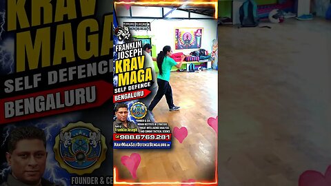 Krav Maga Bengaluru (Self Defense) Franklin Joseph for all Men, Women, Teen & Kids #KravMaga #Shorts