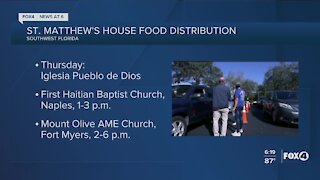 St. Matthew's House food drives