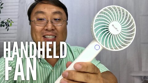 Stay Cool with the Rechargeable Handheld Fan by BENGOO